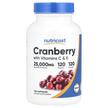 Фото применение Nutricost, Клюква, Cranberry with Vitamins C & E, 120 капсул
