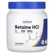 Фото використання Nutricost, Betaine HCL Unflavored, Бетаїн Гідрохлорид, 507 г