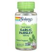 Фото применение Solaray, Экстракт Чеснока, Garlic Parsley 530 mg, 100 капсул