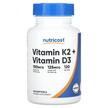 Фото використання Nutricost, Vitamin K2 + Vitamin D3, Вітамін K2, 120 капсул