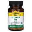 Фото використання Country Life, Vitamin B6 100 mg, Вітамін B6 100 мг, 100 таблеток