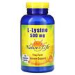 Фото використання Natures Life, L-Lysine 500 mg, L-Лізин, 250 капсул