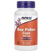 Фото використання NOW, Bee Pollen Caps 500 mg, Бджолиний пилок 500 мг, 100 капсул