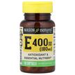Фото применение Mason, витамин Е 400 МЕ, Vitamin E 400 IU 100, 100 капсул