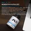 Фото применение Momentous, Альфа-глицерилфосфорилхолин, Alpha-GPC, 60 капсул