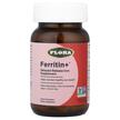 Фото використання Flora, Ferritin +, Залізо, 60 капсул