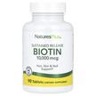 Фото використання Biotin Sustained Release 90, Вітамін B7 Біотин, 90 таблеток