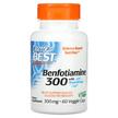 Фото применение Doctor's Best, Бенфотиамин 300 мг, Benfotiamine 300 mg, 60 к