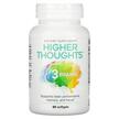 Фото використання 3 Brains Higher Thoughts, Підтримка мозку, 90 капсул