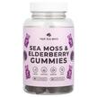 Фото применение Sea Moss & Elderberry Gummies, Ирландский морской мох, 60 таб
