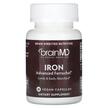 Фото применение BrainMD, Железо, Iron, 30 капсул