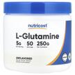 Фото використання Nutricost, L-Glutamine Unflavored, L-Глутамін, 250 г