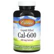 Фото применение Liquid Filled Cal-600 600 mg, Кальций, 100 мягких гелей с жидкост
