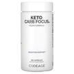 Фото применение CodeAge, Контроль веса, Keto Carb Focus, 180 капсул