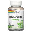 Фото применение Solaray, Льняное Масло, Flaxseed Oil 1000 mg, 100 капсул