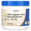 Фото применение 100% Organic Lion's Mane Mushroom Unflavored, Грибы Львиная 