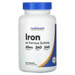 Фото применение Nutricost, Железо, Iron as Ferrous Sulfate 65 mg, 240 таблеток
