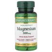 Фото применение Nature's Bounty, Магний 500 мг, Magnesium 500 mg, 100 таблет