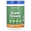Фото применение Nutricost, Супергринс, Organic Super Greens Orange Sunrise, 342 г