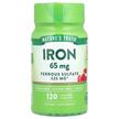 Фото применение Nature's Truth, Железо, Iron 65 mg, 120 таблеток