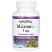 Фото використання Natural Factors, Melatonin 5 mg, Мелатонін, 90 таблеток