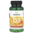 Фото використання Swanson, D3 1000 IU 25 mcg, Вітамін D3, 250 капсул