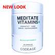 Фото використання CodeAge, Vitamins Meditate, Підтримка стресу, 60 капсул