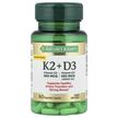 Фото применение Nature's Bounty, Витамин K2, Vitamin K2 + D3, 60 капсул