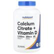 Фото применение Nutricost, Кальций, Calcium Citrate + Vitamin D, 180 капсул