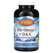 Фото применение Carlson, Рыбий жир Омега-3, Elite Omega-3 Plus D & K, 180 кап