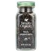 Фото применение Simply Organic, Специи, Black Peppercorns, 75 г