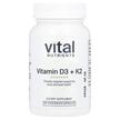 Фото використання Vital Nutrients, K2-7 + D3, Вітаміни D3 K2, 60 капсул