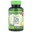 Фото використання Nature's Truth, Vitamin D3 5000 IU, Вітамін D3, 300 капсул