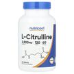 Фото применение Nutricost, L-Цитруллин, L-Citrulline 2500 mg, 120 таблеток
