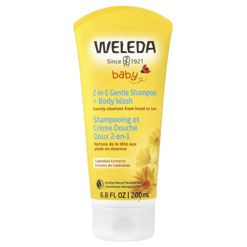 Weleda 2 In 1 Gently Shampoo Body Wash Calendula 0 Ml