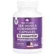 Фото применение Ирландский морской мох, Sea Moss & Elderberry 1600 mg, 90 кап