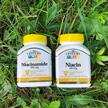 Фото применение 21st Century, Витамин B3 Ніацин, Niacinamide 500 mg, 110 таблеток