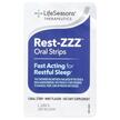Фото применение Поддержка сна, Therapeutics Rest-ZZZ Oral Strips Mint, 30 Strips