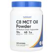 Фото применение Nutricost, МСТ Триглицериды, C8 MCT Oil Powder Unflavored, 454 г