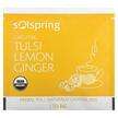 Фото применение Dr. Mercola, Чай, Solspring Organic Herbal Tea Tulsi Lemon, 36 г