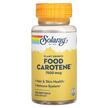 Фото використання Solaray, Food Carotene 7500 mcg, Вітамін А Ретінол, 100 капсул