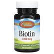 Фото применение Carlson, Витамин B7 Биотин, Biotin 5000 mcg, 100 капсул