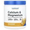 Фото використання Nutricost, Calcium & Magnesium Peach Mango, Кальцій, 300 г