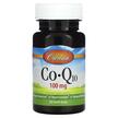 Фото применение Carlson, Коэнзим CoQ10, Co-Q10 100 mg, 30 капсул