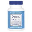 Фото применение TheVitaminShoppe, Витамин D3 Холекальциферол, D3 & K2, 60 кап