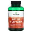 Фото використання Swanson, Krill Oil & Curcumin, Куркумін, 60 капсул