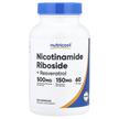 Фото применение Nicotinamide Riboside + Resveratrol, Никотинамид рибозид, 120 кап