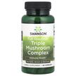 Фото применение Swanson, Грибы, Triple Mushroom Complex, 60 капсул