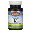Фото применение Carlson, Витамин K2, Vitamin K2 90 mcg, 90 капсул