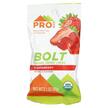 Фото применение Bolt Organic Energy Chews Strawberry, Жевательный енергетик, 12 ш